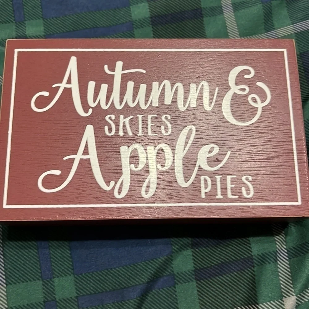 Set of three table top Fall sayings new